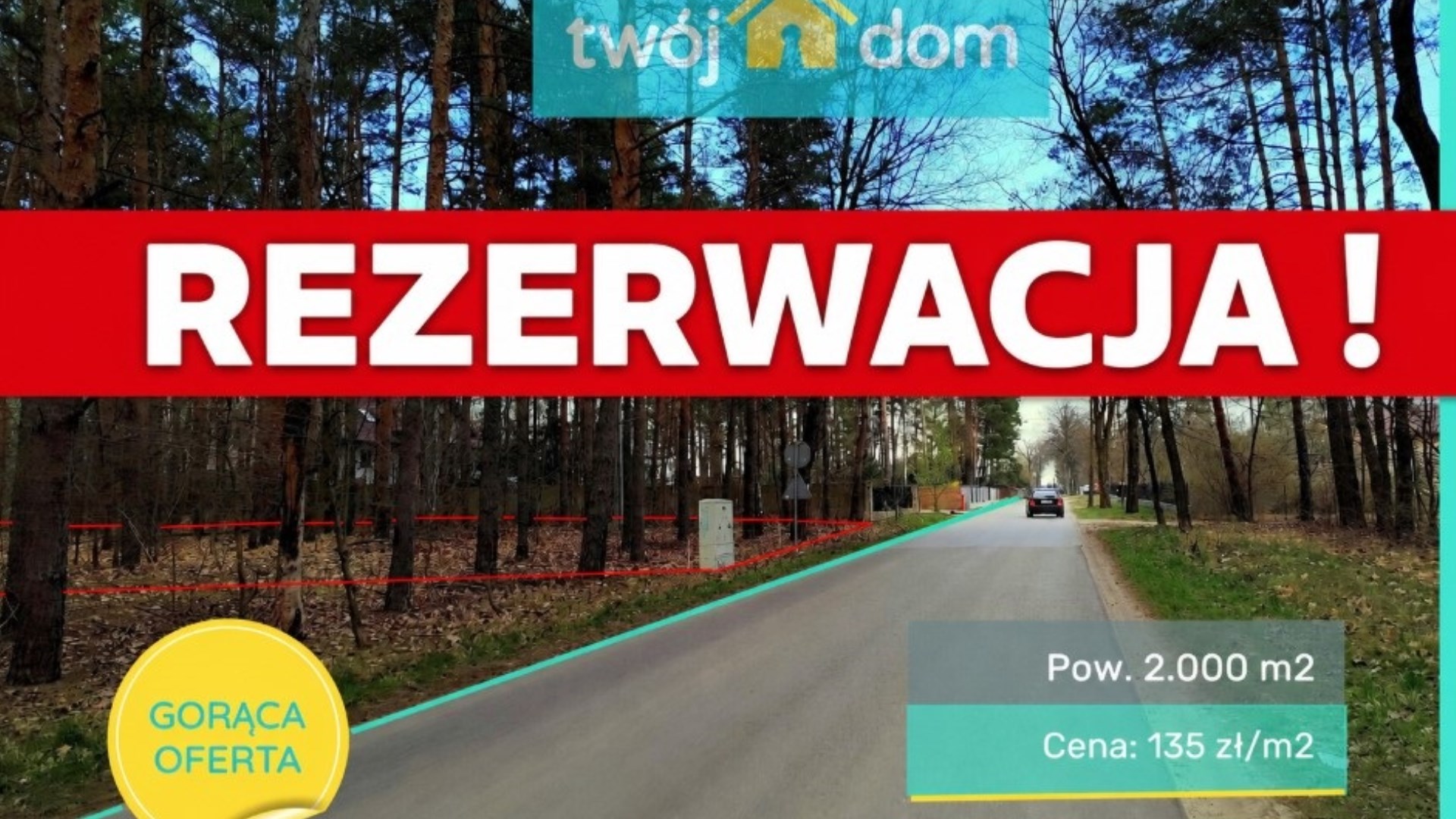 Działka na sprzedaż