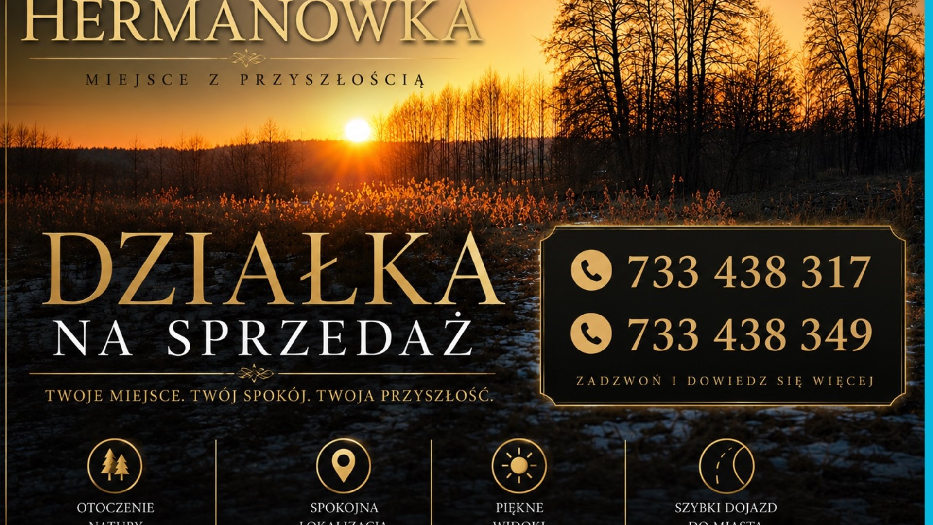 Działka na sprzedaż