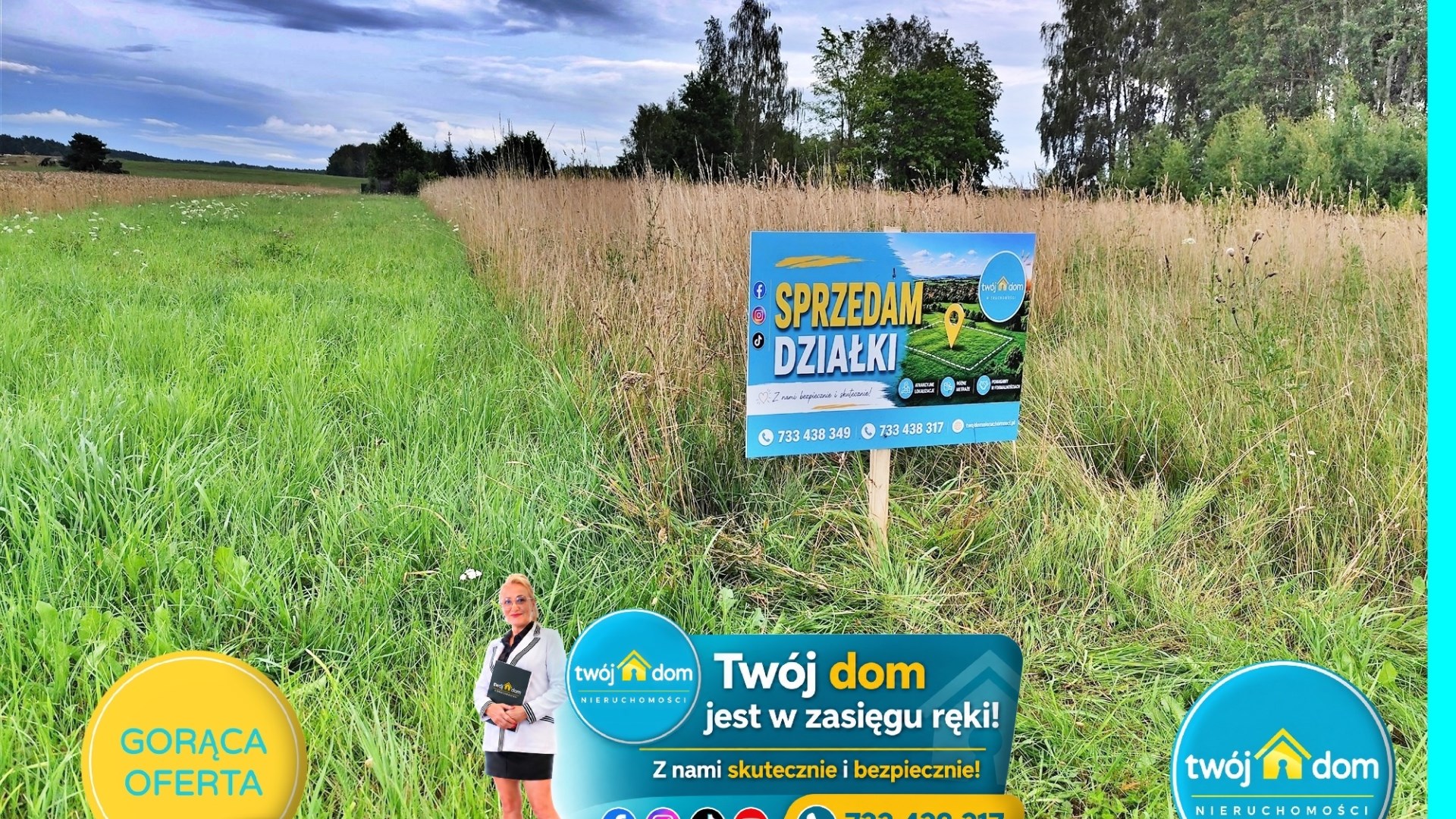 Działka na sprzedaż